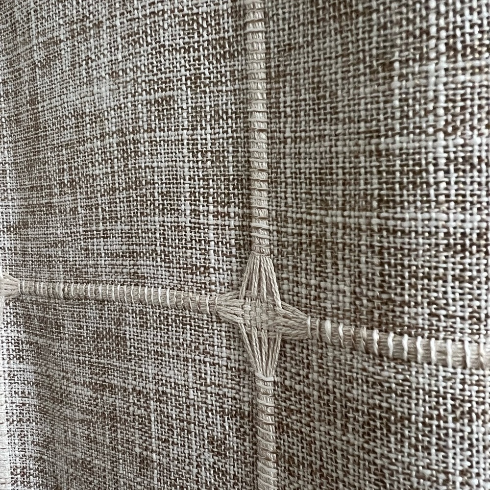 Woven fabric shower curtain - Picture 4 of 6